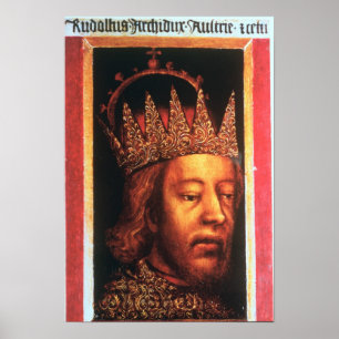 Poster Rudolf IV, imperador de Áustria e Tirol, c.1360