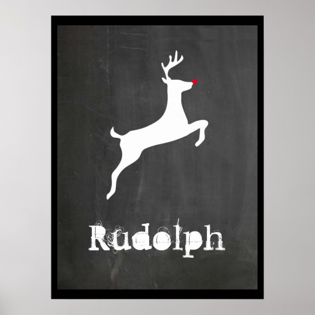 Póster Rudolph (Frente)