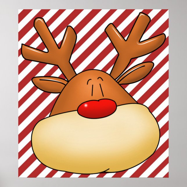 poster rudolph head (Frente)