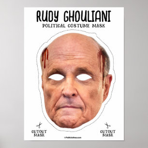 Poster Rudy Ghouliani Costume Mask