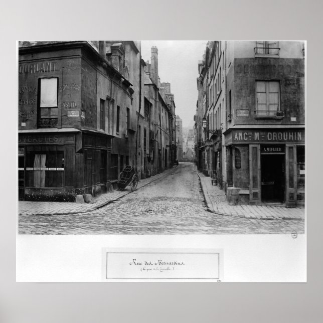 Póster Rue des Bernardins (Frente)