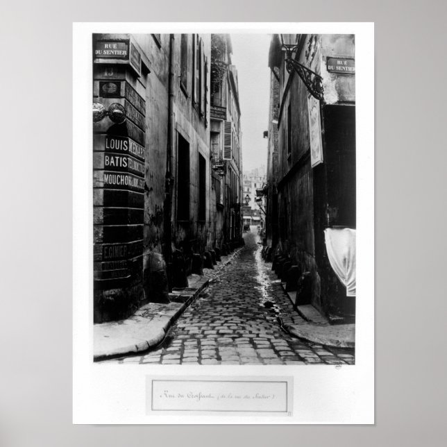 Póster Rue du Croissant (Frente)
