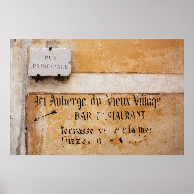 Póster Rue Principale (Frente)