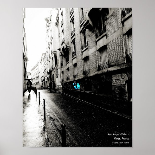 Póster Rue Royer-Collard, Paris França (Frente)