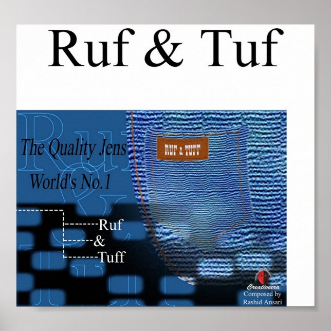 Póster Ruf & Tuf (Frente)