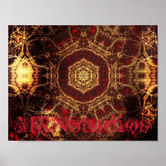 Poster Rug Oriental (Frente)