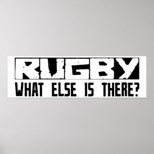 Póster Rugby, O Que Mais Há?