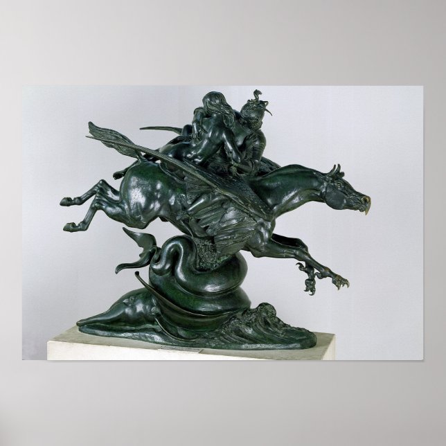 Póster Ruggiero e Angelica (Frente)