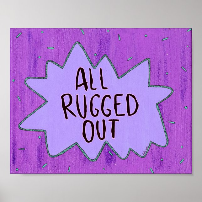 Poster Rugrats inspirado (Frente)