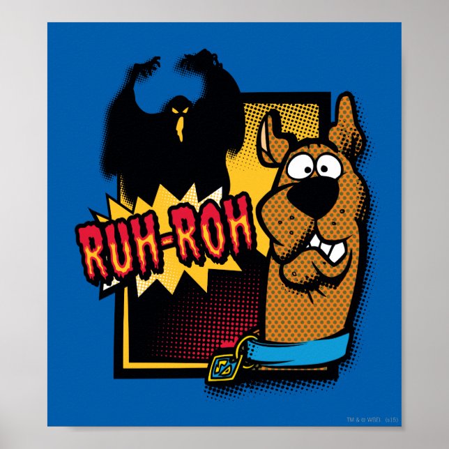 Póster Ruh-Roh Scooby-Doo e um Fantasma (Frente)