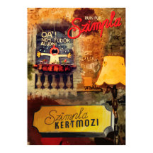 Ruin Pub em Budapeste Não consegue dormir sinal &