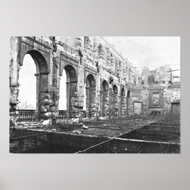 Poster Ruínas da Cour des Comptes (Frente)