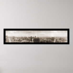 Póster Ruínas da foto 1906b de San Francisco