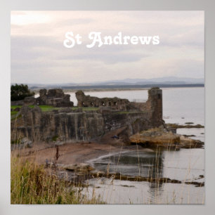 Póster Ruínas do castelo de St Andrew
