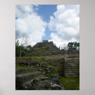 Poster Ruínas maias de Altuna Ha