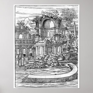 Póster Ruínas romanas