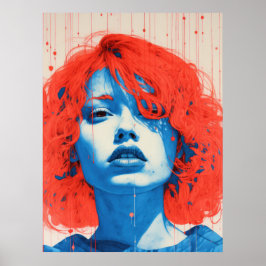 Poster Ruiva Encantadora