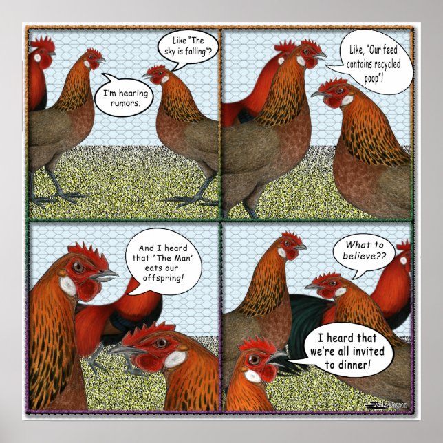 Poster Rumores (Frente)