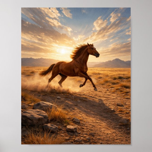 Poster Run Free (Frente)