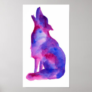 Poster Running with the wolves