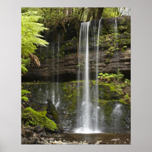 Póster Russell Falls, Parque Nacional do Monte Field,