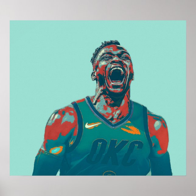 Poster Russell Westbrook (Frente)
