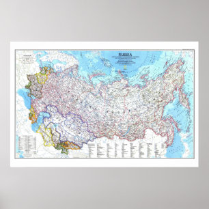 Poster “Russia: 1993 Newly MAP independent Nations. ,