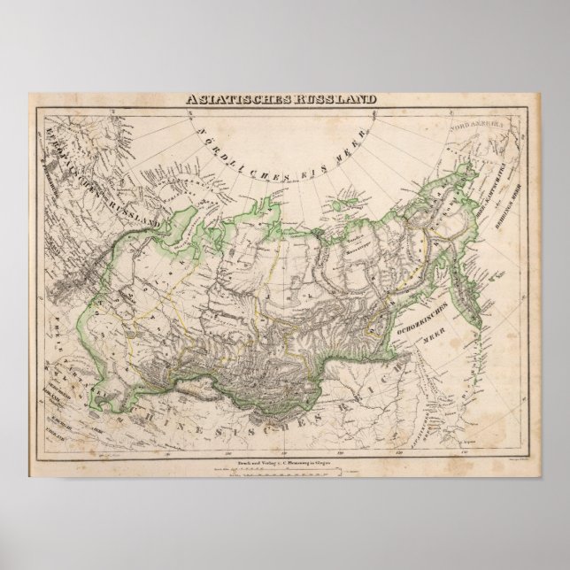 Póster Rússia e Ásia 2 (Frente)