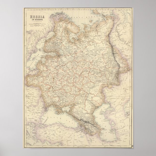 Poster Rússia e Europa (Frente)