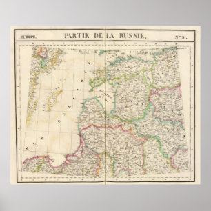 Póster Rússia, Europa 9