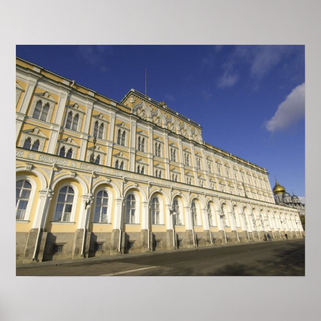 Poster Rússia, Moscou, Kremlin, o Grande Kremlin (Frente)