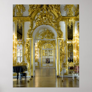 Póster Rússia, Rua. Petersburgo, Palácio de Catherine (