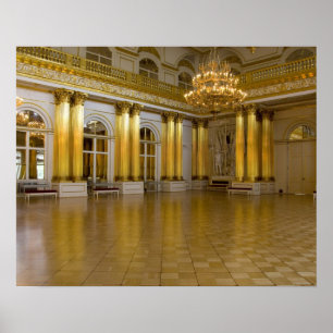 Póster Rússia, São Petersburgo, O Hermitage (também conhe