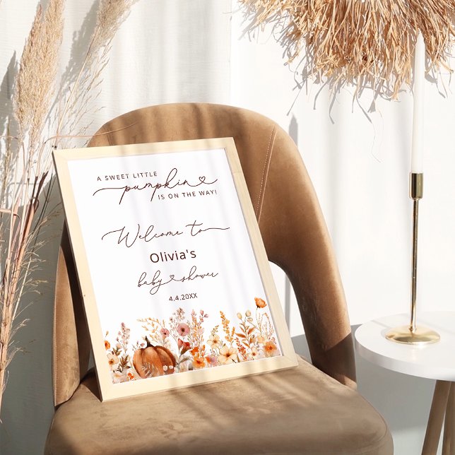 Poster Russo Pequeno Pumpkin Call Meadow Bem-vindo (Criador carregado)