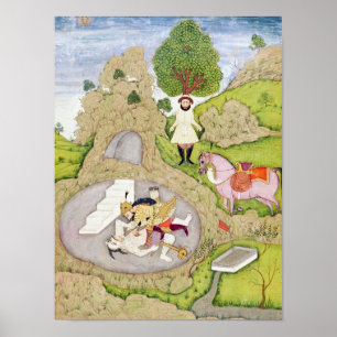 Póster Rustam que mata o demónio branco