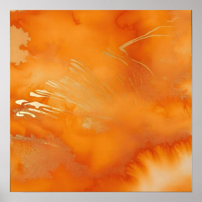 Poster Rustic Ember Drift (Frente)