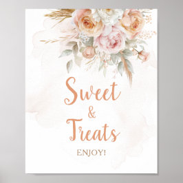 Poster Rustic Floral não é Maravilhosa, doce e traição?