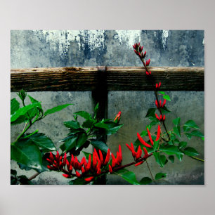 Póster Rustic Garden Floral