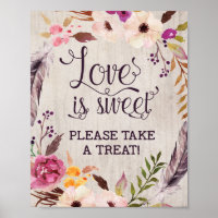 Rustic Love é Sweet Wedndecor Chá de panela