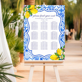 Poster Rustic Mediterranean Wedding with Lemons