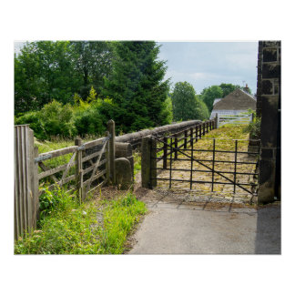 Póster Rustic Path, Mytholmroyd