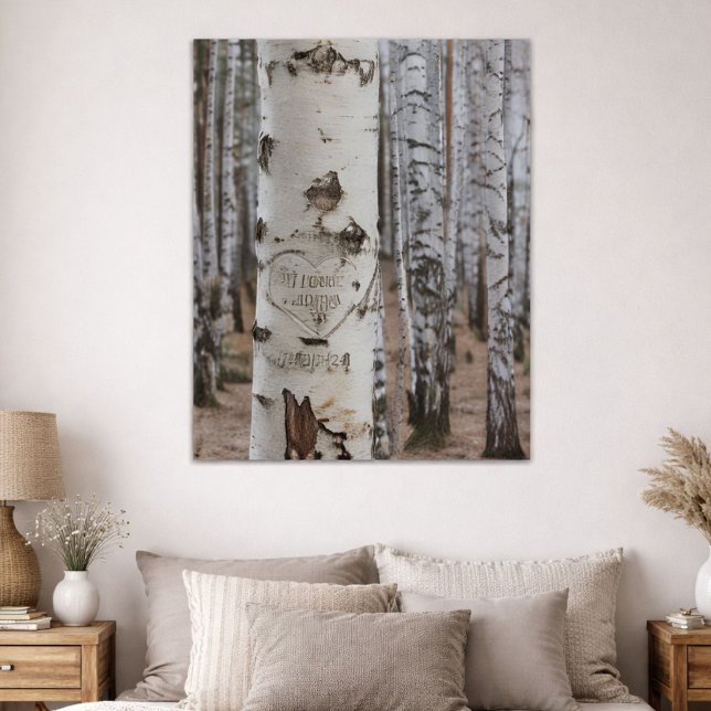 Poster Rustic Script Woods Engajados Keepsasak (Criador carregado)