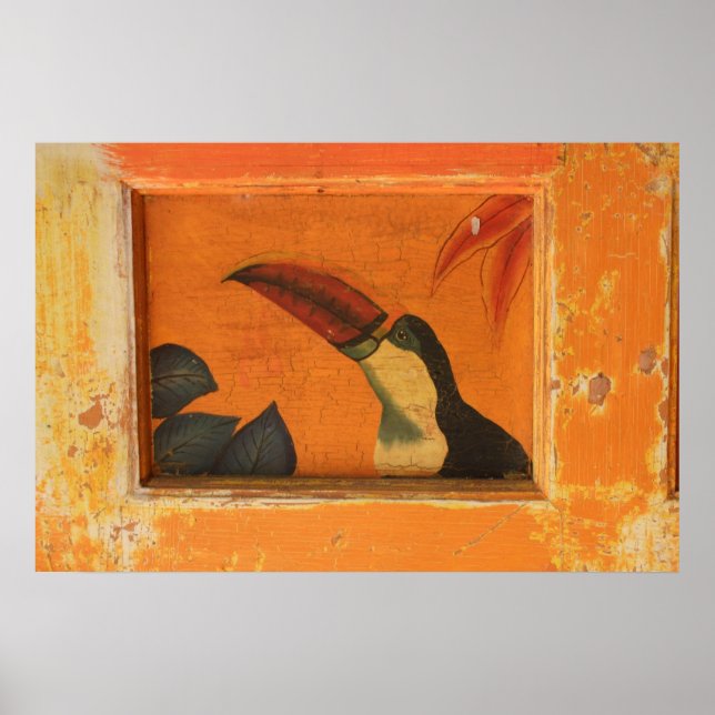 Poster Rustic Toucan Poster1 (Frente)