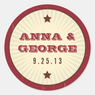 Poster rústico: Selo da etiqueta de Borgonha do