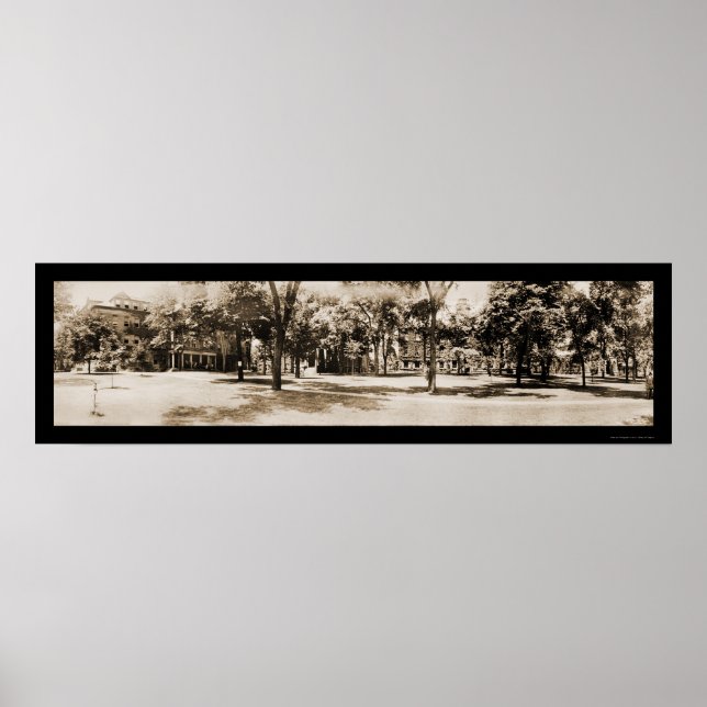 Poster Rutgers University NJ Photo 1913 (Frente)