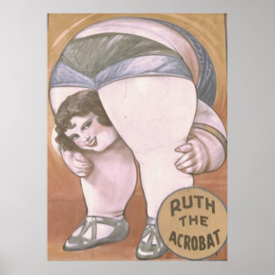 Póster Ruth a acrobata