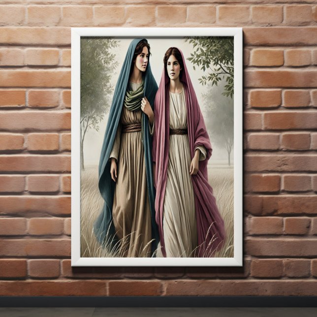 Poster Ruth caminhando junto com coragem e amor (Criador carregado)