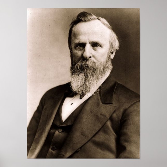 Póster Rutherford B. Hayes 19 (Frente)