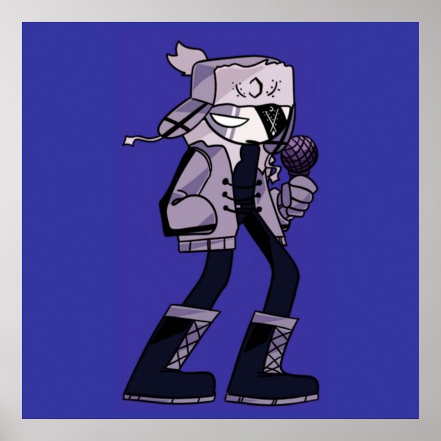 Poster Ruv Friday Night Funkin (Frente)