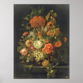 Poster Ruysch - Natureza-Morta de Flores